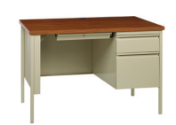 Escritorio de pedestal individual 120 x 76 x 75 cm HIRSH