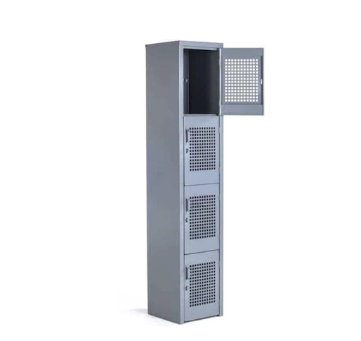 [CC-L3-ECO4PERFORADO] [CC-L3-ECO4PERFORADO]LOCKER PERFORADO METÁLICO 4 PUERTAS