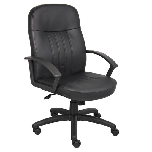 [B8106] Boss Executive Leather Budget Chair