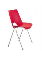 [STRIKE] [STRIKE]Silla strike fija en polipropileno de alta resistencia Italiana en varios colores estructura de metal cromada