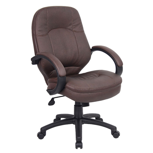 [B726-BB] [B726-BB]Silla ejecutiva Boss LeatherPlus