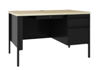 Escritorio de pedestal individual 120 x 76 x 75 cm HIRSH